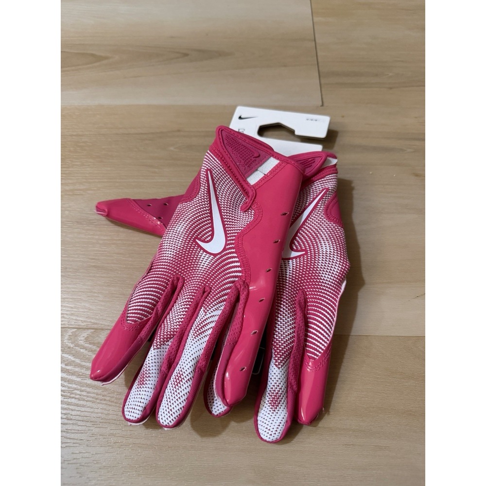 Nike Vapor Jet Football Receiver Gloves Adult Size Medium Pink